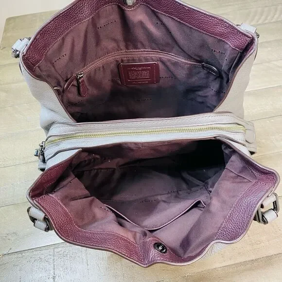 Coach Edie Shoulder Bag 31 With Prairie Rivets - Picture 8 of 10